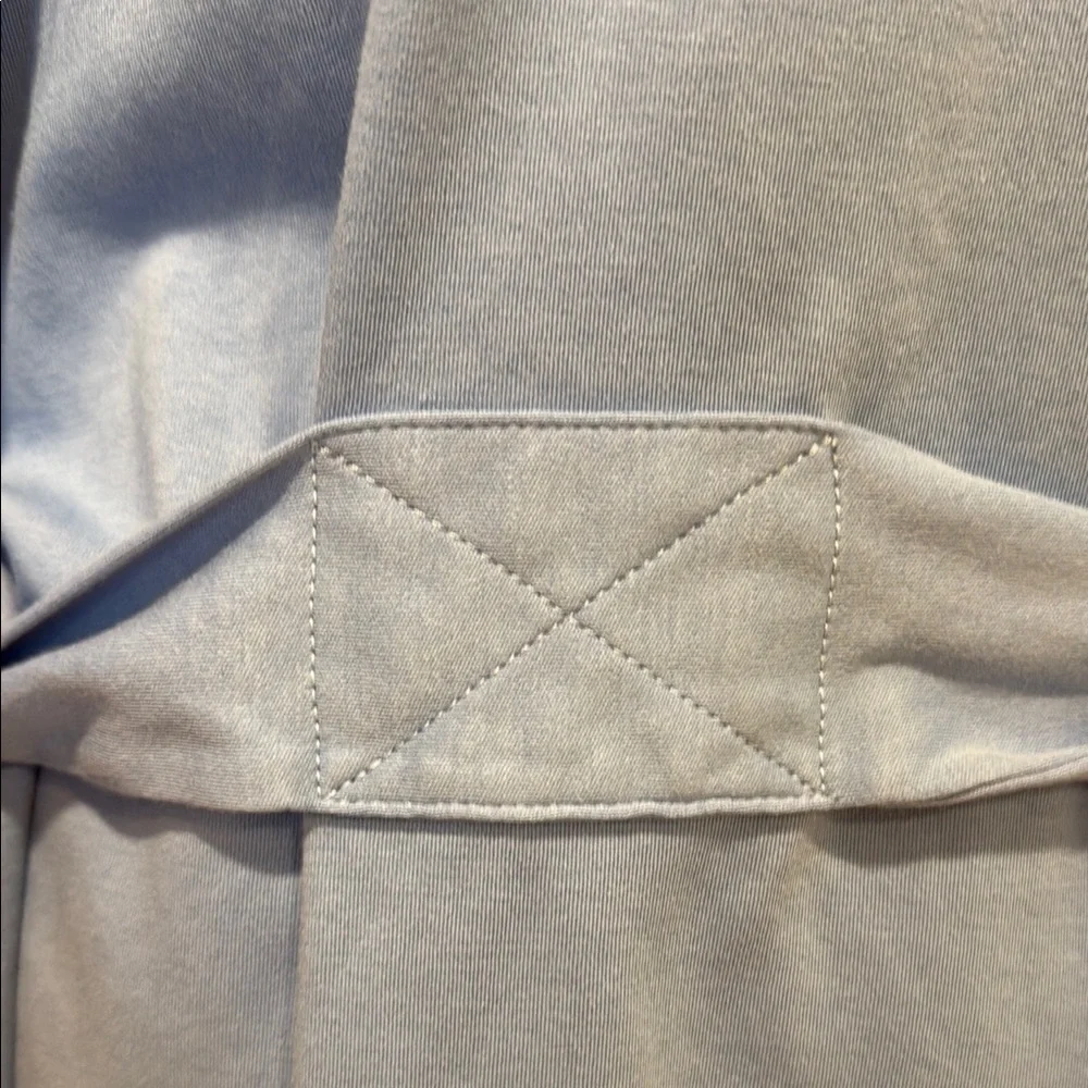 Lake Blue Scalloped Edge Robe - Picture 5 of 6